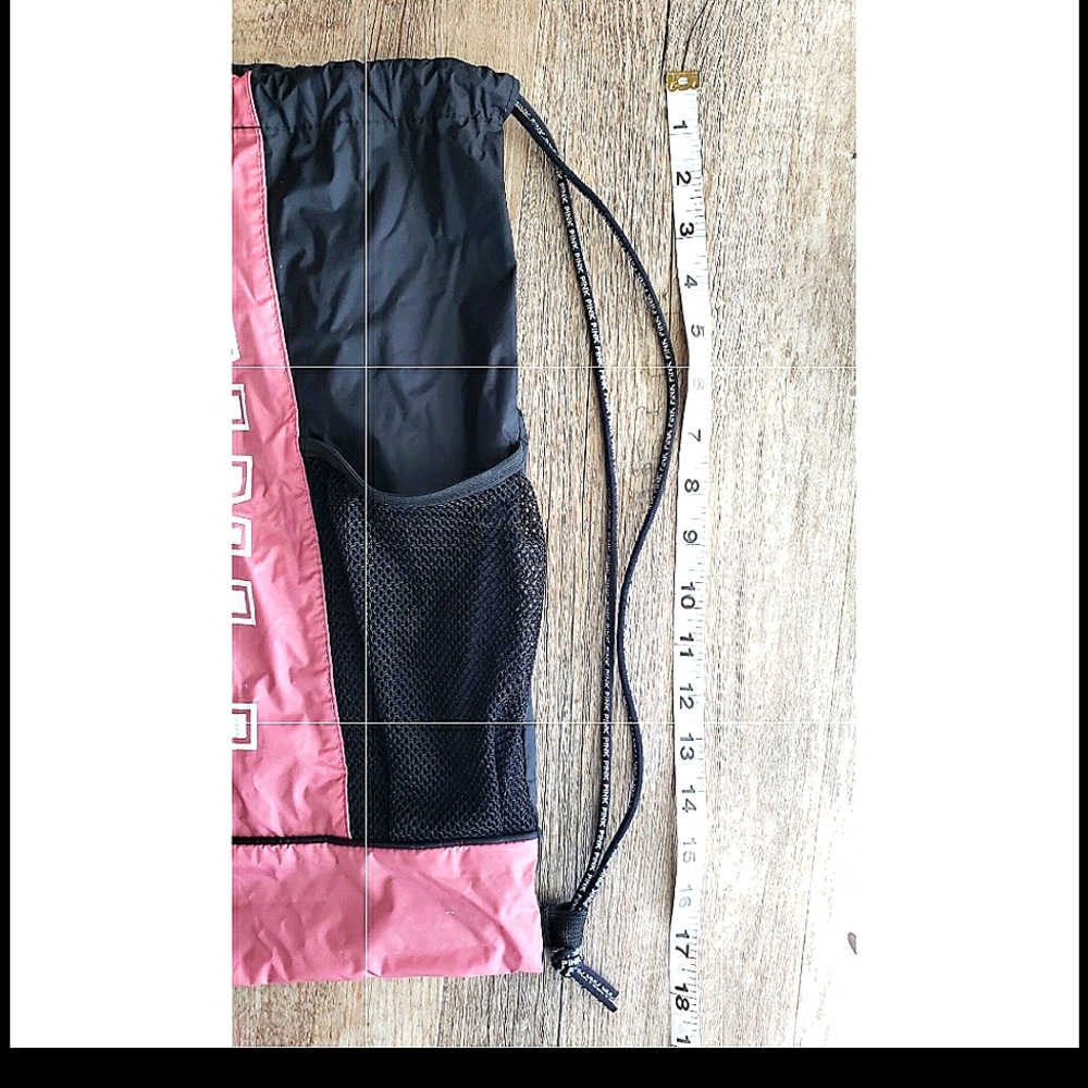 Victoria's Secret pull string backpack bag - Picture 5 of 13